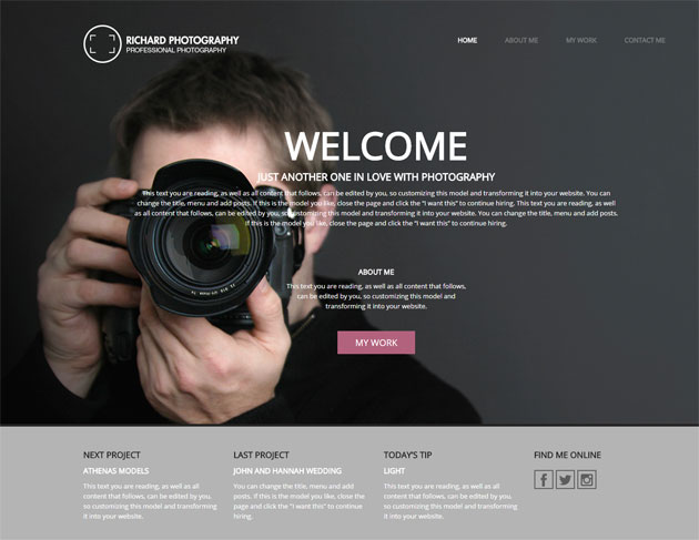 fullscreen website template fullscreen website template